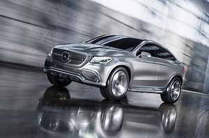 mercedes-benz concept coupe: an all-wheel drive compact SUV