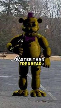 Can I run faster than Fredbear from Those Nights at Fredbears? #fnaf #fredbear