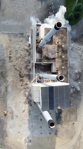 10K views | Check out these additional angles of the James De Young power plant implosion! So cool to see the precision! #demolition #hollandmichigan #powerplant #implosion #hollandbpw #electric | Holland Board of Public Works | Facebook