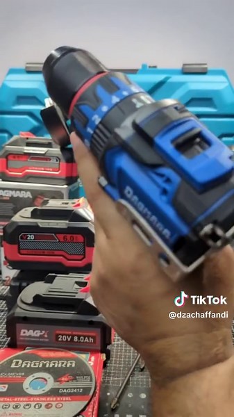 Dagmara 2000N.m DIW01-2000 20V Lithium-Ion Brushless Cordless High Torque 1/2