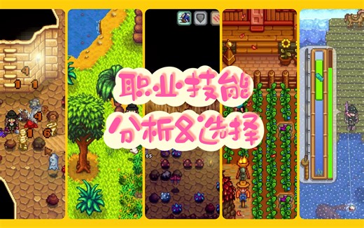 【星露谷】全职业技能分析和职业选择