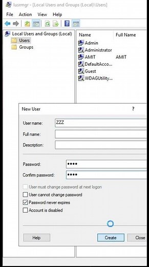 How to Create New User With Admin Rights in Windows 10