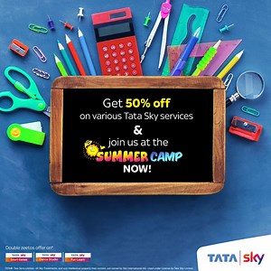 86K views · 54 reactions | Enjoy this summer camp in the luxury of your home. Get to learn new things with dance studios, stay fit and watch Motu Patlu’s comedy of errors all at once only with Tata Sky. Hurry up and join us now! #TataSky #SummerCamp #TataSkyServices #Offers #Offer #TataSkySmartGames #TataSkyDanceStudio #TataSkyFunLearn #Comedy #TataSkyComedy #Fitness #TataSkyFitness | Tata Play | Facebook