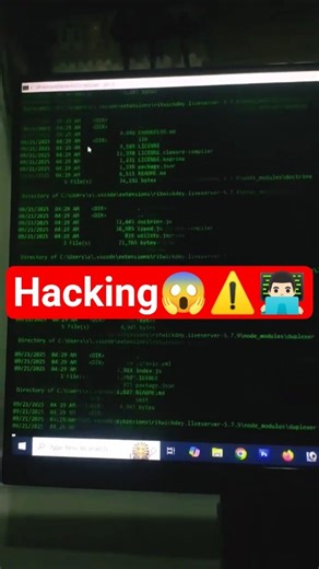 ⚡ CMD Hacking Tricks You MUST Try! 💻 Secret Windows Commands! #youtubeshorts​ #tricks​ #viralvideo​