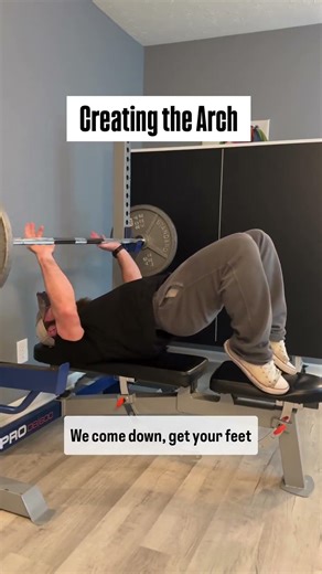 Bench Press Series (Form) - Part 1 - Creating the Arch