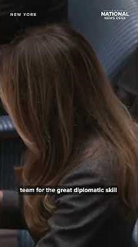 First Lady Melania Trump chairs the UN security council meeting