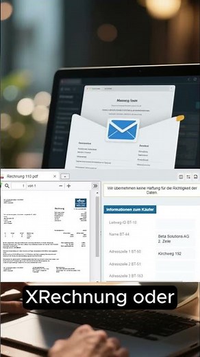 e-Rechnung in Sekunden erstellen! 🚀 Schluss mit komplizierten Tools