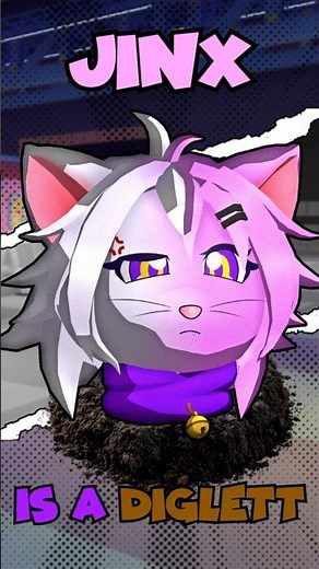 Jinx is a Diglett! | #dollysfactory #dandysworld