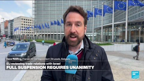 Full suspension of trade relations with Israel requires EU unanimity