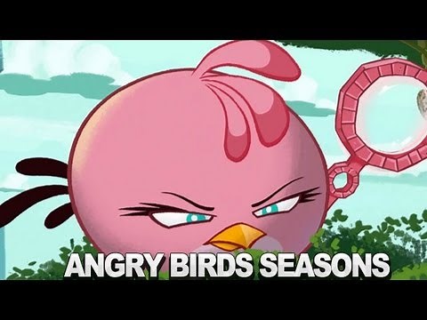 Angry Birds Seasons Meet the Pink Bird
