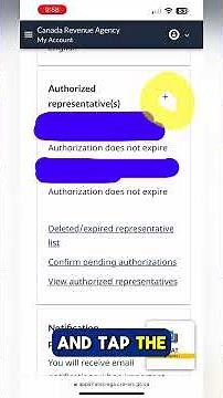 How to Authorize a Representative in your CRA My Account (Step-by-Step Guide)