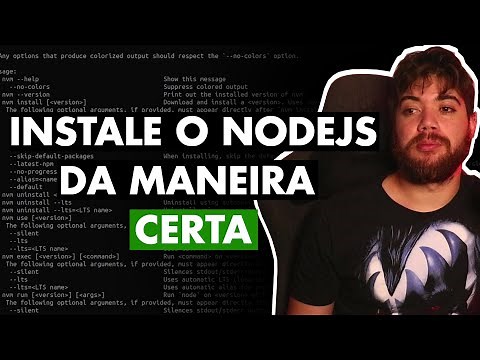Como instalar o NodeJs no linux? (NVM)