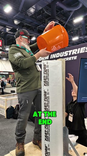 Fast-Tube Booth at World of Concrete #carpenter #concrete #construction