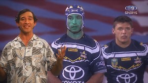 33K views · 655 reactions | JT the Travel Guide is here to give us a lesson about Canberra night games! 略️略  Raiders v Cowboys | Tonight from 7.30pm (AEST) on Channel 9 and 9Now. | NRL on Nine | Facebook