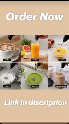 Make Café Style Coffee at Home ☕ | Best Handheld Milk Frother