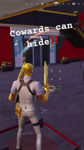 Cowards can hide! #fortnite #フォートナイト #hide