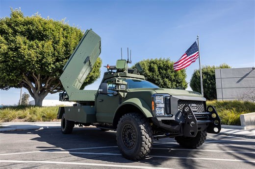U.S. unveils self-driving Leonidas AGV microwave weapon to take down drone swarms in seconds