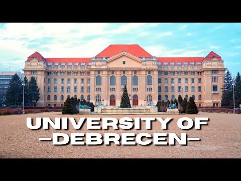 UNIVERSITY OF DEBRECEN MAIN CAMPUS TOUR PART 1