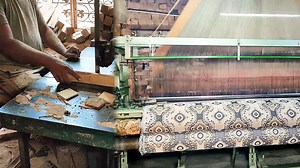 Intriguing Wooden Loom Shuttle Construction Process