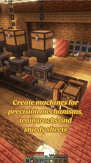 Precision Mechanisms and Train Tracks in Create Mod