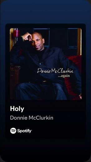 Holy by Donnie McClurkin (2003) #gospelmusic