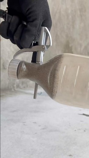 Bottle Made Sand Blaster 😱 | Rust & Paint Removal Using Sand