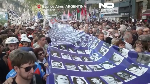 Une foule immense commémore à Buenos Aires les 50 ans du coup d'État de 1976 en Argentine