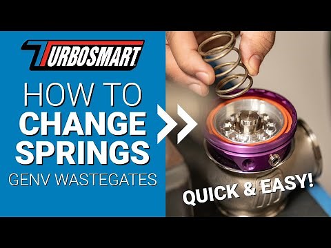 Boost Basics | GenV Wastgates - How to change springs!
