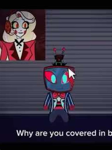 #STATICBELLE | She’s taking them all home btw. #hazbinhotel #charliemorningstar #voxhazbinhotel #vox