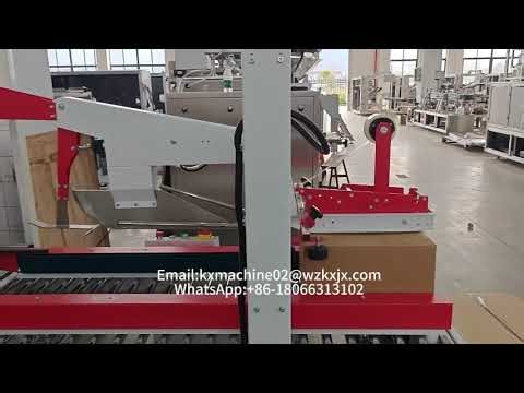 Automatic Cereal End Load Cartoner Machine With Case Packer Box Filling Sealing Packaging Machine