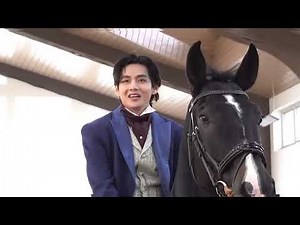 bts kim Taehyung horse riding #v #kimtaehyung