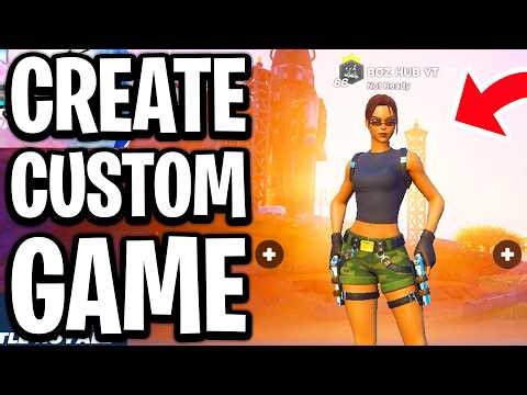 How to Create Custom Game Lobby in Fortnite - Full Guide