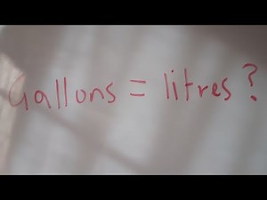 how to convert gallons into litres | gallons to litres