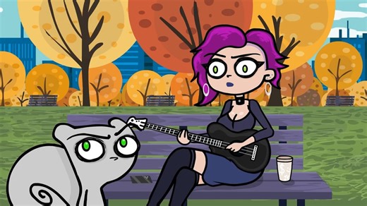 JiMathers : iLL WiLL PrEss | Foamy doesn't like people! -It's a squirrel song! -New Foamy tomorrow!!! -Support where/when ya can. Everything helps :) #cartoon... | Instagram