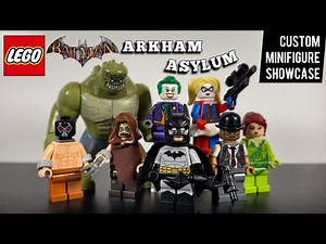 LEGO BATMAN: ARKHAM ASYLUM - Custom Minifigure Showcase