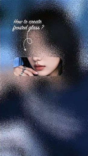 How to Create Frosted Glass Effect in Photoshop