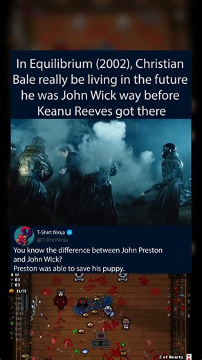 In Equilibrium (2002), Christian Bale really be living in the future