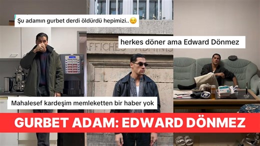 Sıcak 80'ler Yıllarını Hissettiren TikToker: Edward Dönmez