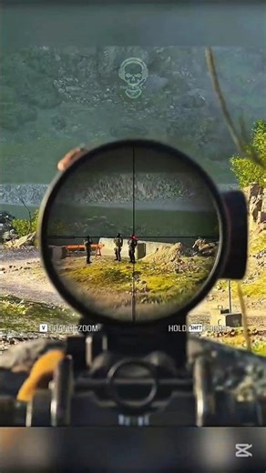 Unbelievable Cold War Sniper Shot! 😱🎯 #Shorts