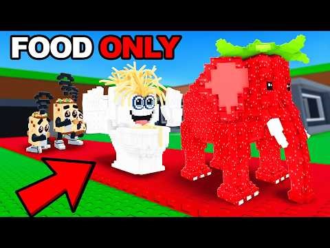 0 To 1 Trillion Using Only FOOD Brainrots!