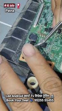 Samsung Led Tv No Picture Solution🔬Led Smart Tv No Display Problem Live Solution📍