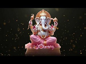4K God Animation Video | Lord Ganesha Background Intro Video for Wedding | Ganesh 022024
