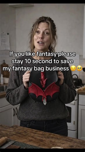 Please comment and like to support me 😔 #bag #fantasy #darkfantasy #handmade