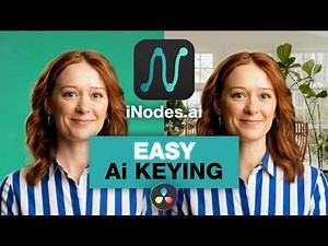 Fast Green Screen Removal in DaVinci Resolve with iNodes