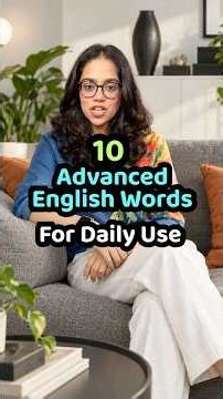 Advnaced English Words For Daily Use | Hindi To English Translation | English With Ananya