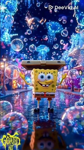 Spongebob unlocked a new level! 🧽🏝️🍍|#spongebob#pixelart #pixelartbyvidu#onemillion #trendingshorts