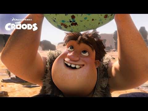The Hunt for Breakfast! 😯🥚🐘 | The Croods | Together Time