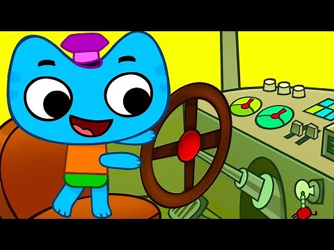 Bus Driver Song | Kit and Kate Nursery Rhymes & Kids Songs