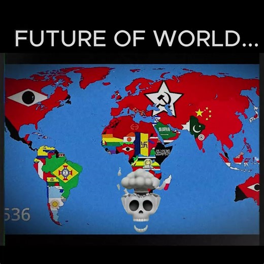 THE FUTURE OF WOLRD #shorts #map #flag