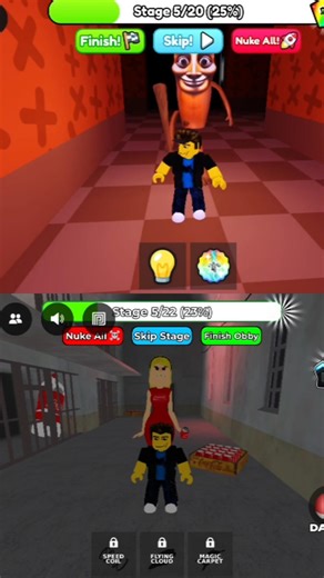 Roblox - ESCAPE MR TUNG TUNG'S TOYSHOP VS RUN FROM COLA WOMAN P2 JUMPSCARE